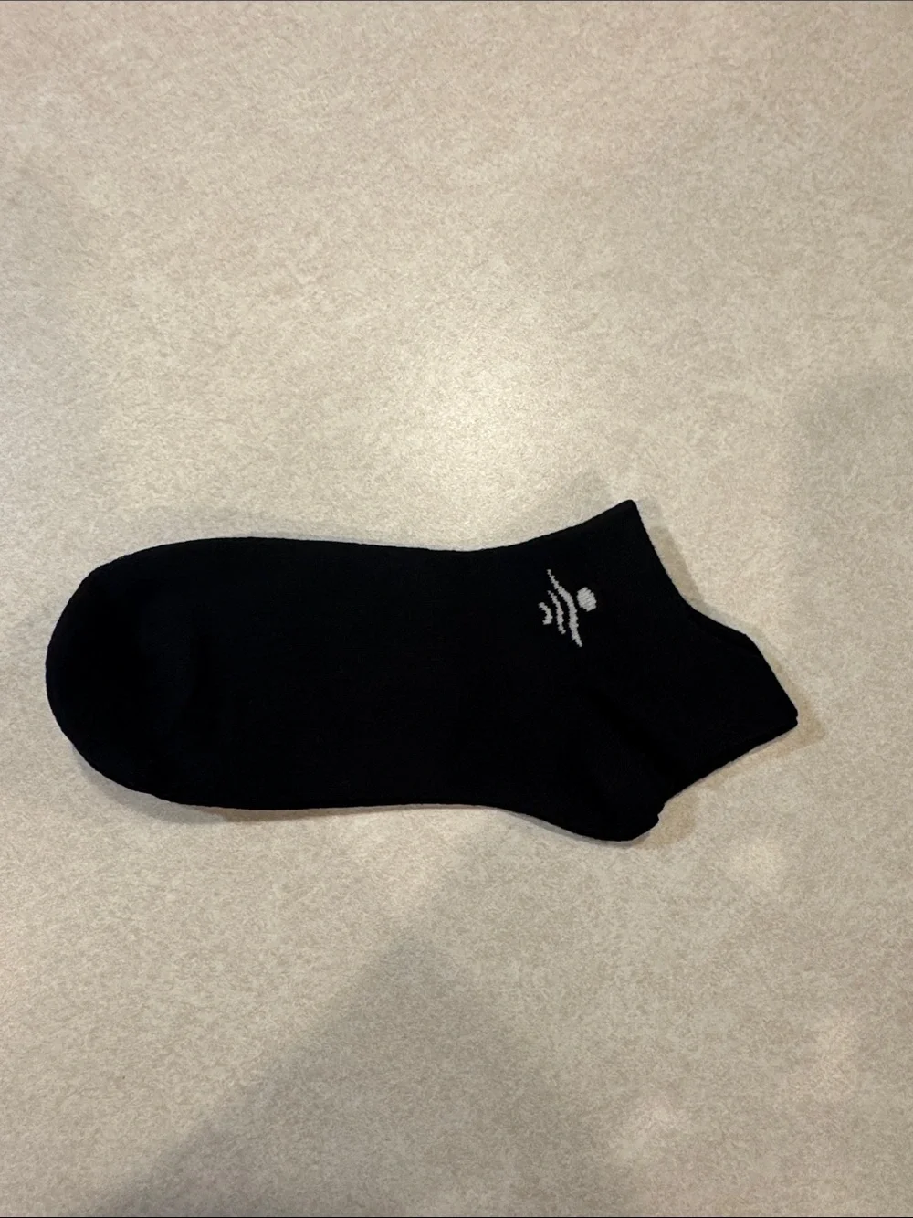 HALARA Black Low-Cut Athletic Ankle Socks - Single Pack